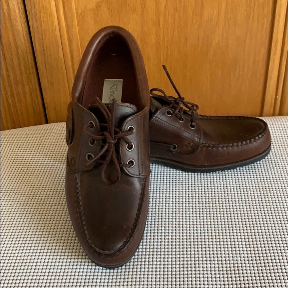 HH Brown Boat Shoes sz 8M